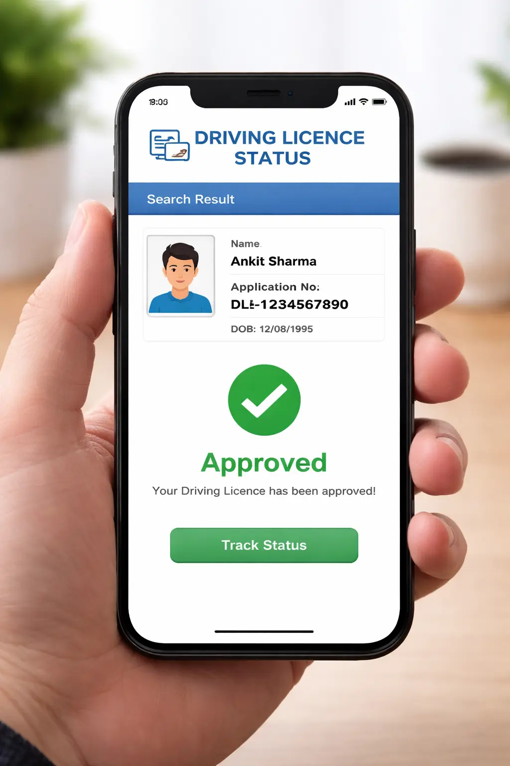 Driving Licence - DL Status